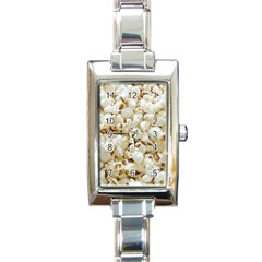 Popcorn Rectangle Italian Charm Watch by TheAmericanDream