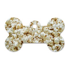 Popcorn Dog Tag Bone (one Side)