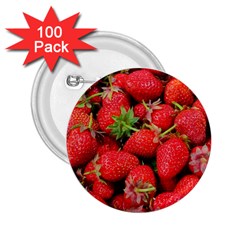 Strawberries 2.25  Buttons (100 pack) 