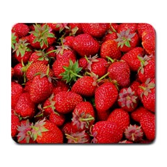 Strawberries Large Mousepads by TheAmericanDream