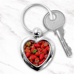 Strawberries Key Chain (Heart)