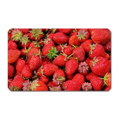 Strawberries Magnet (Rectangular)