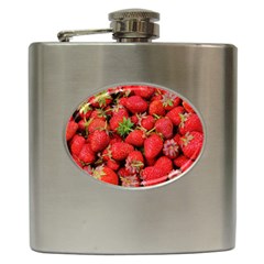 Strawberries Hip Flask (6 oz)