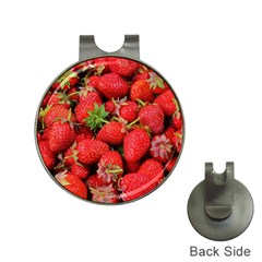 Strawberries Hat Clips With Golf Markers by TheAmericanDream