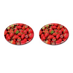 Strawberries Cufflinks (oval) by TheAmericanDream