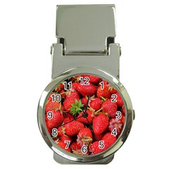 Strawberries Money Clip Watches