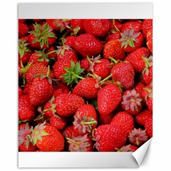 Strawberries Canvas 16  x 20 