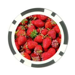 Strawberries Poker Chip Card Guard