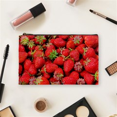 Strawberries Cosmetic Bag (Medium)