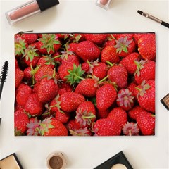 Strawberries Cosmetic Bag (XL)