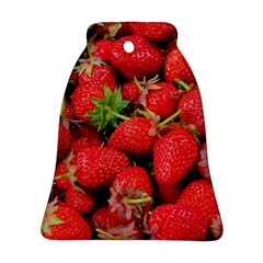 Strawberries Bell Ornament (two Sides) by TheAmericanDream