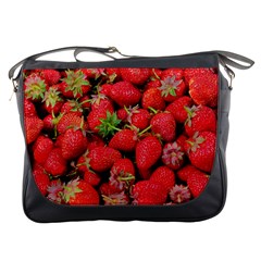 Strawberries Messenger Bag