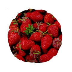 Strawberries Standard 15  Premium Round Cushions