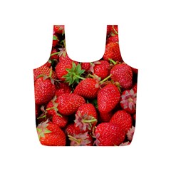 Strawberries Full Print Recycle Bag (s) by TheAmericanDream