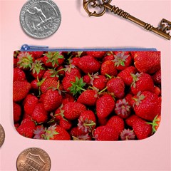 Strawberries Large Coin Purse