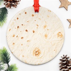 Burrito Ornament (round)