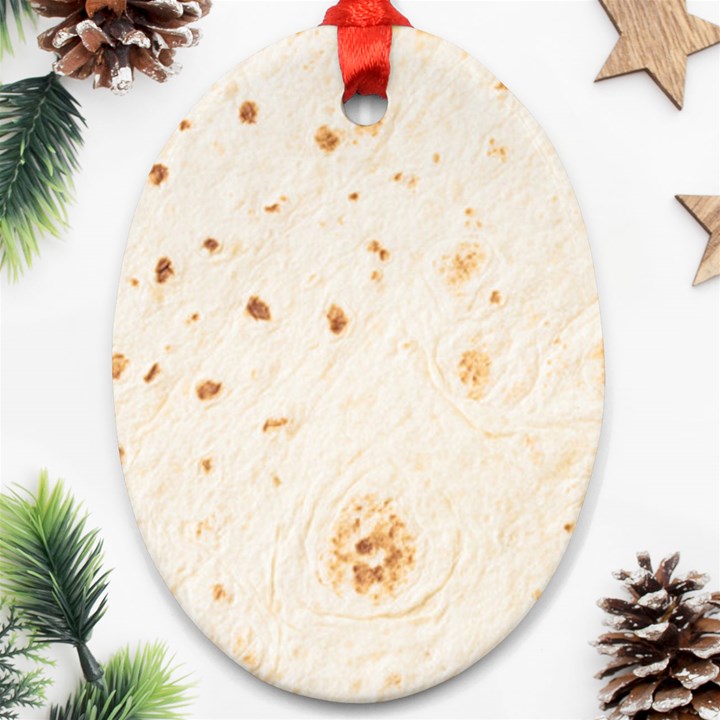 Burrito Ornament (Oval)