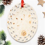 Burrito Ornament (Oval Filigree) Front