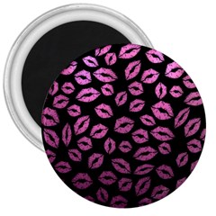 Pink Kisses 3  Magnets by TheAmericanDream