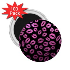 Pink Kisses 2 25  Magnets (100 Pack)  by TheAmericanDream