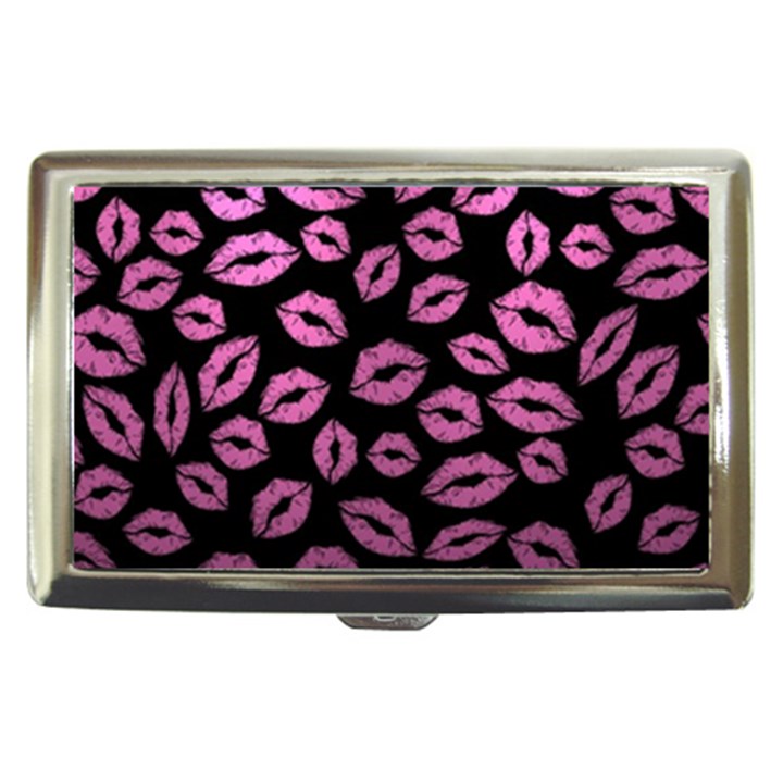 Pink Kisses Cigarette Money Case