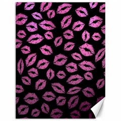 Pink Kisses Canvas 12  X 16  by TheAmericanDream