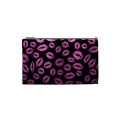 Pink Kisses Cosmetic Bag (small) by TheAmericanDream