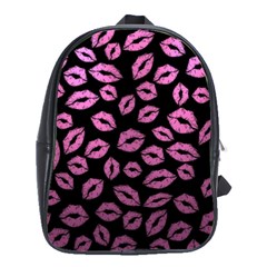 Pink Kisses School Bag (large) by TheAmericanDream