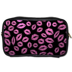 Pink Kisses Toiletries Bag (one Side)