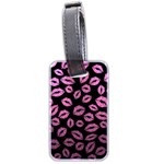 Pink Kisses Luggage Tag (two sides) Front