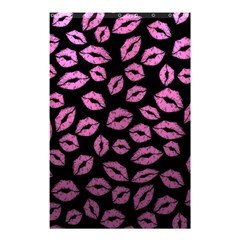 Pink Kisses Shower Curtain 48  X 72  (small) 