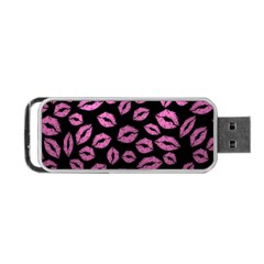 Pink Kisses Portable Usb Flash (one Side) by TheAmericanDream