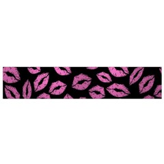 Pink Kisses Small Flano Scarf