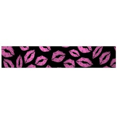 Pink Kisses Large Flano Scarf 