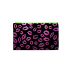 Pink Kisses Cosmetic Bag (xs) by TheAmericanDream