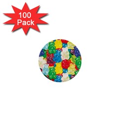 Gummy Bear 1  Mini Buttons (100 Pack)  by TheAmericanDream