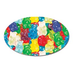 Gummy Bear Oval Magnet by TheAmericanDream