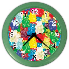 Gummy Bear Color Wall Clock by TheAmericanDream