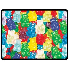 Gummy Bear Double Sided Fleece Blanket (large)  by TheAmericanDream