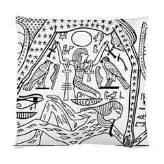 Egyptian Hieroglyphics History Seb Standard Cushion Case (two Sides) by Pakrebo