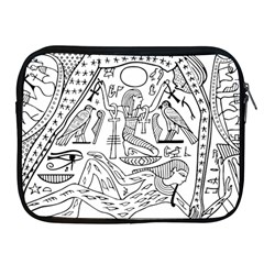 Egyptian Hieroglyphics History Seb Apple Ipad 2/3/4 Zipper Cases by Pakrebo