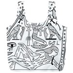 Egyptian Hieroglyphics History Seb Full Print Recycle Bag (XL) Front