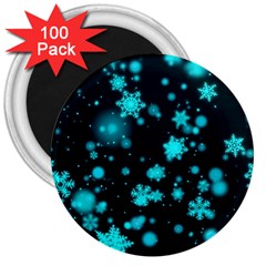 Background Black Blur Colorful 3  Magnets (100 Pack) by Pakrebo