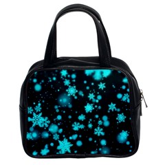 Background Black Blur Colorful Classic Handbag (two Sides) by Pakrebo