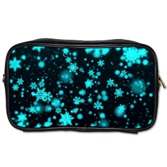 Background Black Blur Colorful Toiletries Bag (one Side) by Pakrebo