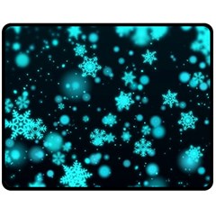 Background Black Blur Colorful Fleece Blanket (medium)  by Pakrebo