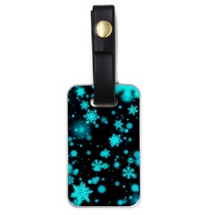 Background Black Blur Colorful Luggage Tag (one Side) by Pakrebo