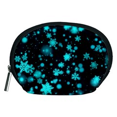 Background Black Blur Colorful Accessory Pouch (medium) by Pakrebo