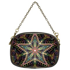 Star Mandala Pattern Design Doodle Chain Purse (two Sides) by Pakrebo