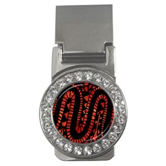 Background Abstract Red Black Money Clips (cz)  by Pakrebo